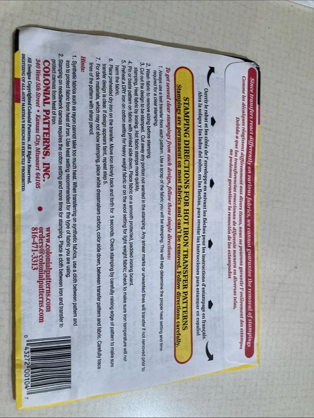 Aunt Martha’s hot iron transfers muscle cars